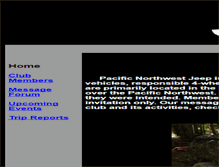 Tablet Screenshot of pnwjeep.net