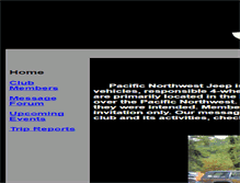 Tablet Screenshot of pnwjeep.com